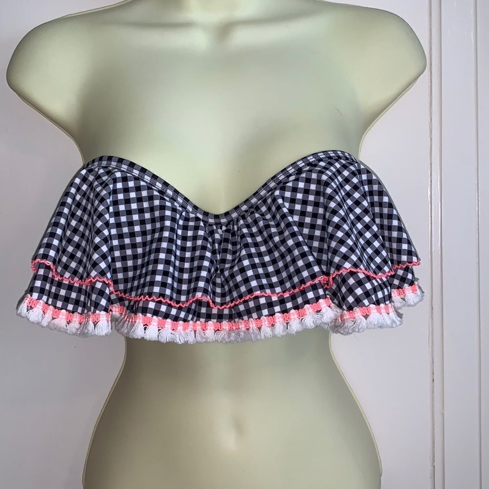 NWT Arizona Jeans Co bikini swimsuit top